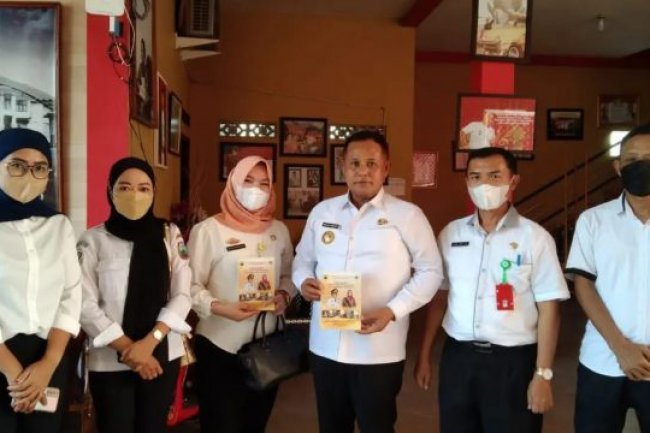 UPTD Puskesmas Branti Raya Natar Bikin Buku, Hasil Lomba Kreasi Makanan Tambahan Ibu Hamil-Balita
