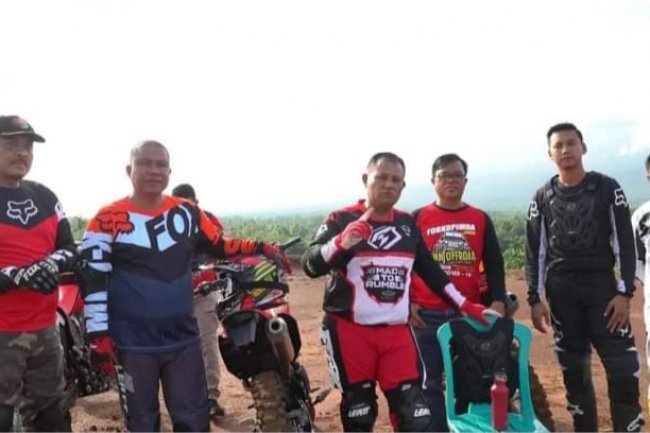 Tim Red Brothers Kembali Lakukan Latihan Motocross di Sirkuit Way Ragom