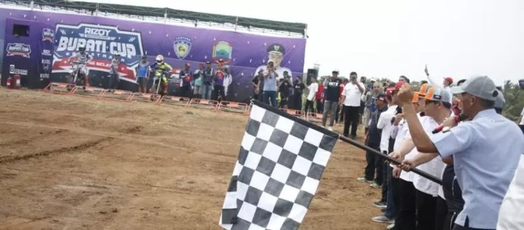 Kejuaraan Grass Track Rizqy Motor Sport Bupati Cup Meriahkan HUT ke-67 Lampung Selatan
