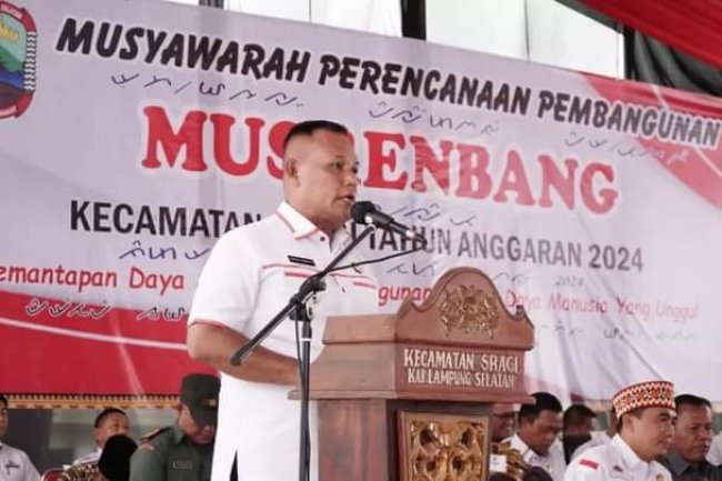 Musrenbang Kecamatan Sragi, Bupati Nanang Akan Bangun Jalan Lingkar Sragi Awal tahun 2023