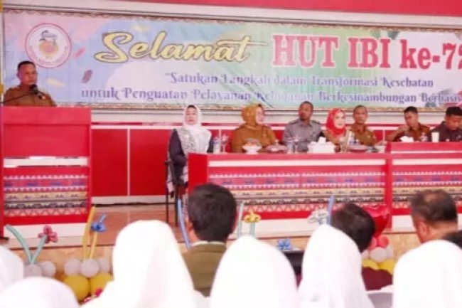 Bupati Lampung Selatan Hadiri Peringatan HUT ke-72 IBI
