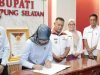 7 Kepala Perangkat Daerah Teken Perpanjangan PKS dengan Kejari Lampung Selatan