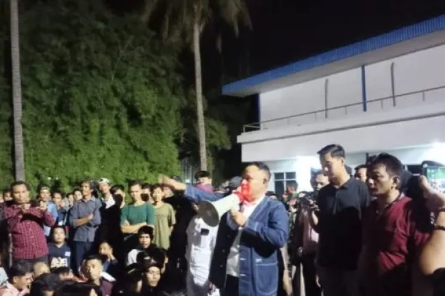 Jumpai Pendemo, Bupati Lampung Selatan Akan Perjuangkan Hak Karyawan PT Sari Segar Husada