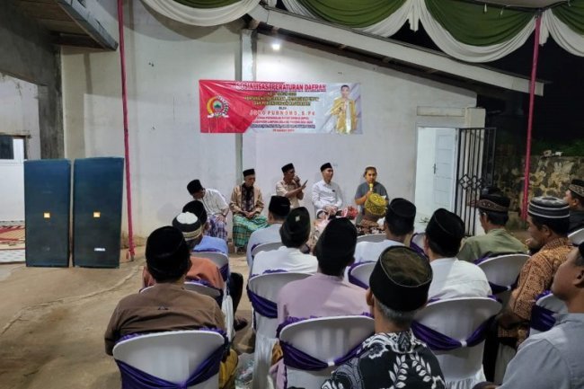 Melalui Sosper Nomor 3 Tahun 2020, Suhendra Kembali Sapa Konstituennya di Desa Tanjung Ratu