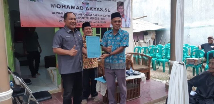 M Akyas Gelar Sosialisasi Peraturan Daerah (Sosper) Nomor: 3 tahun 2020